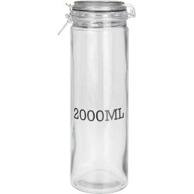 Pot de stockage en verre pour articles de maison Excelent 2l