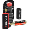 Trivio - adaptateur co2 + cartouche co2 16 grammes + manchon néoprène