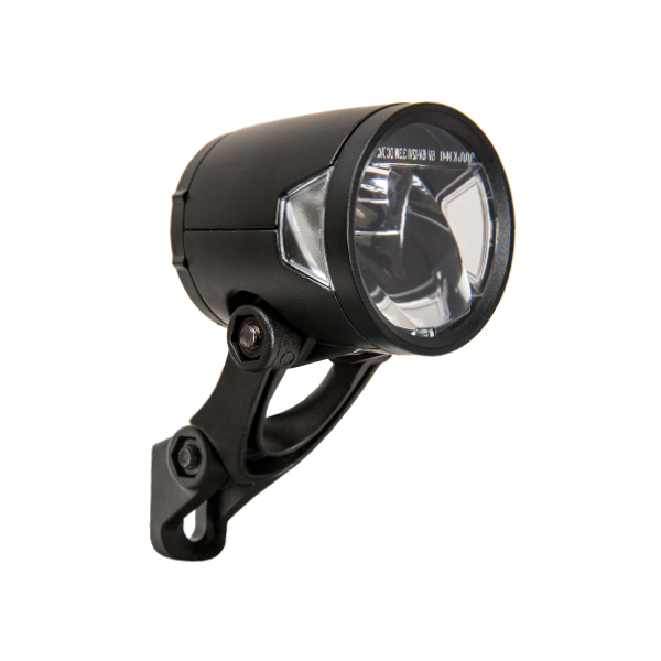 Headlight H -Black MR8 Dynamo - Sur la fonction - avec Holder - 180 Lumen