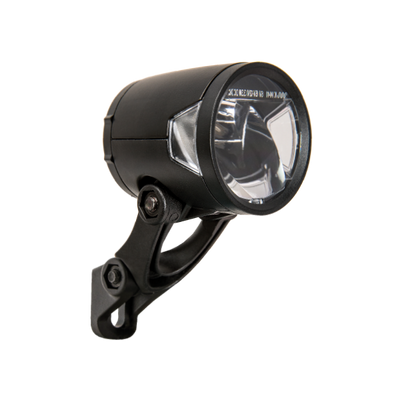 Headlight H -Black MR8 Dynamo - Sur la fonction - avec Holder - 180 Lumen