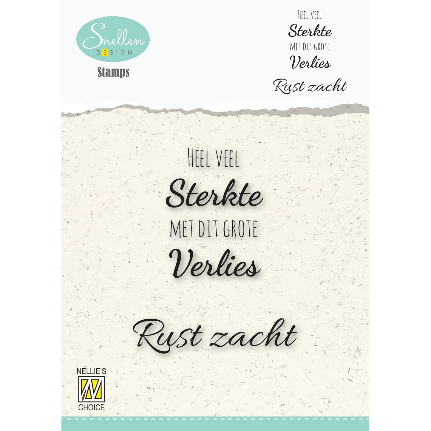 Le choix de Nellie • Cachet clair des textes de condoléances néerlandais no. 1