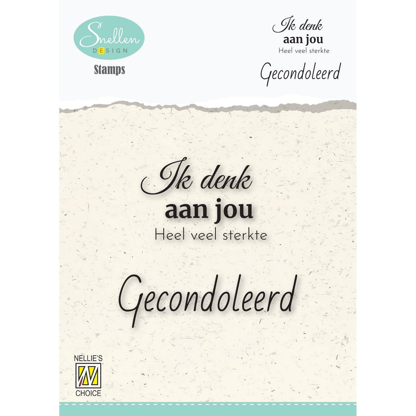 Le choix de Nellie • Cachet clair des textes de condoléances néerlandais no. 2