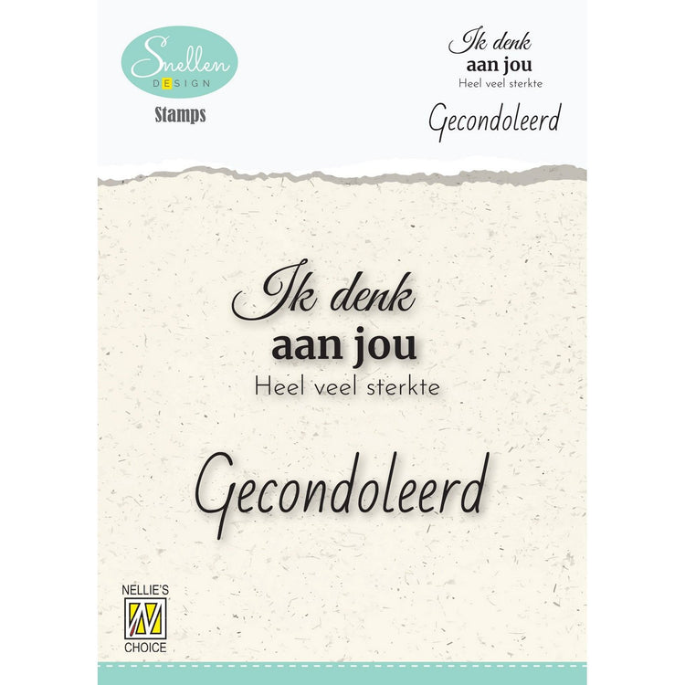 Le choix de Nellie • Cachet clair des textes de condoléances néerlandais no. 2