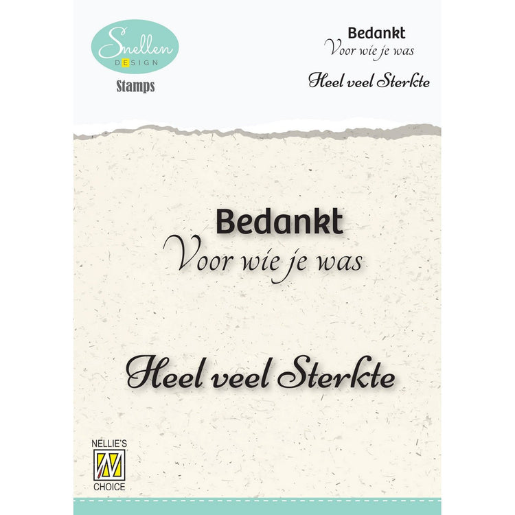 Le choix de Nellie • Cachet clair des textes de condoléances néerlandais no. 4