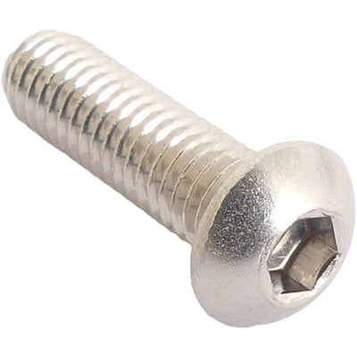 Boulon de disque de frein Bofix M6 Allen avec têtes de bulbe en acier inoxydable (10 pièces)
