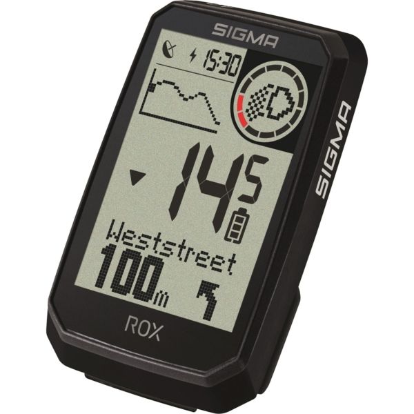Sigma Bicycle Computer Rox 4.0 Endurance Black