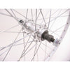 Roue arrière 28 x 1 4 zac19 argent massif en roue libre