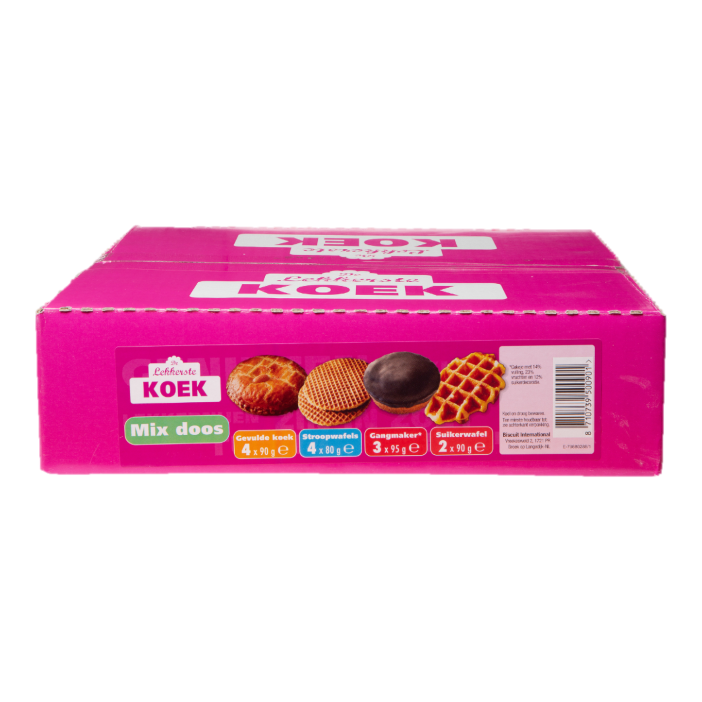 La boîte de biscuits mélangés la plus savoureuse, emballée individuellement (13 pièces)