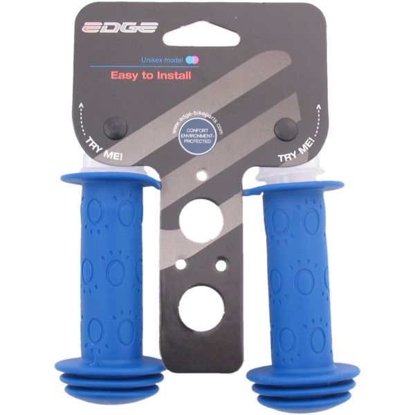 Poignées de vélo Edge Kiddy Kids - 96mm - Noir