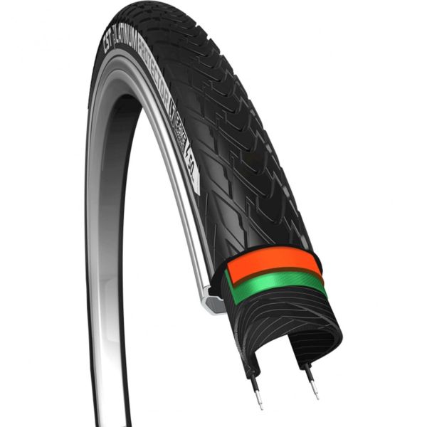 CST Pneu extérieur Platinum Prot 28 x 1 5 8-1 3 8 (37-622) noir