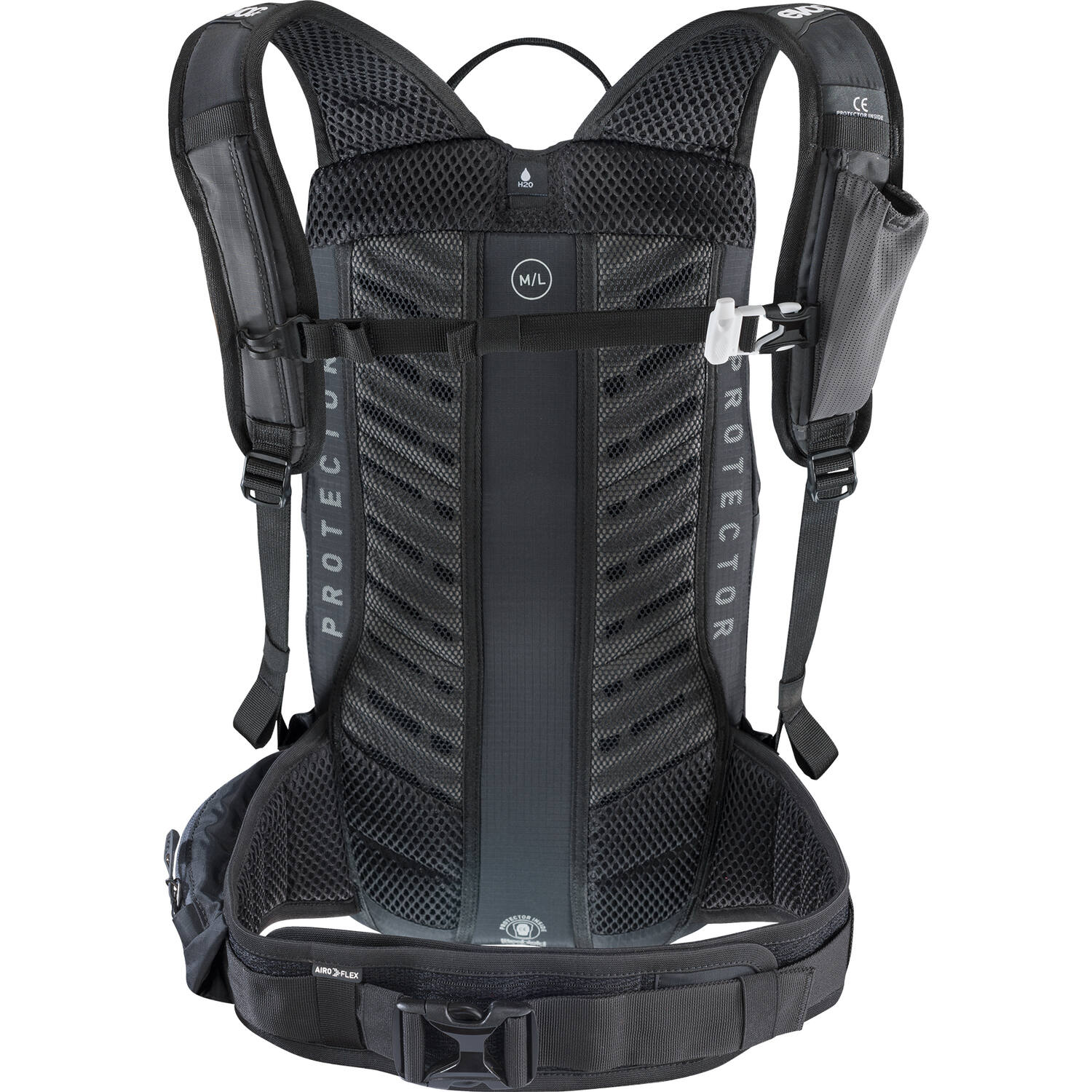 Evoc - fr lite race 10l carbone gris noir m l