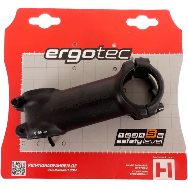 Voorbouw Ergotec Shark 31,8 mm 90 mm noir