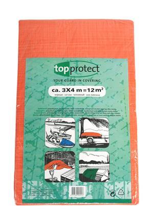 Bâche orange 3x4mtr