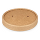 Couvercle tasse à soupe kraft 90mm (500 pièces)
