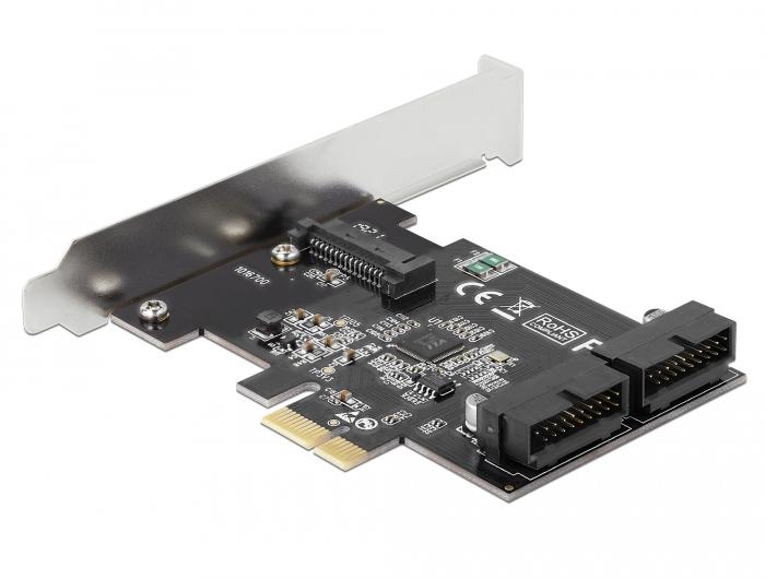 Carte Dellock PCI Express à 2 x étape interne USB 3.0