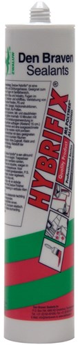 Den braven hirondelle hybrifix 290ml blanc - 10620500 - 10620500