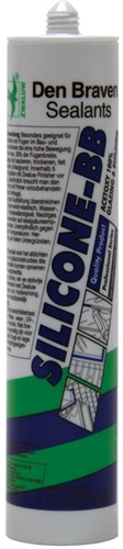 Zwaluw kit silicone bb 310ml noir