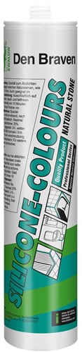 Den braven hirondelle mastic silicone couleurs ns 310ml transparent - 12012319 12012319