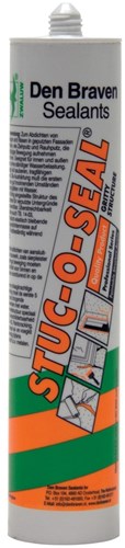 Den braven hirondelle stuc-o-seal 310ml blanc - 10114401 - 10114401