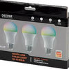 Denver LED GLS Mat RVB E27 9W 3-Pack Dimmable Smart Wi-Fi Tuya - LED5040