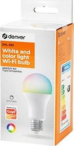 Denver LED GLS Mat RGB E27 9W Dimmable Smart Wi-Fi Tuya - LED5030