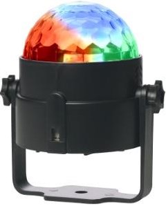 Denver ampoule LED party disco 4w 7 fonctions +ab noir - 9700210