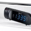 Radio réveil Denver avec projection LED double alarme noir + port USB - 8140230