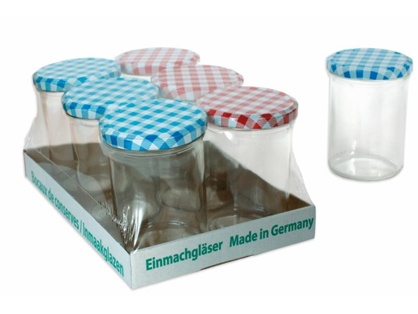 Verre à conserve Deti 440 ml, paquet de 6