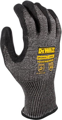 Dewalt Gant de travail A4 Touch L 13 g avec résistance aux coupures de niveau A4 - DPG860Leu