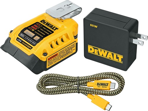 Adaptateur de charge USB Dewalt 18 V XR - dcb094k-qw - dcb094k-qw