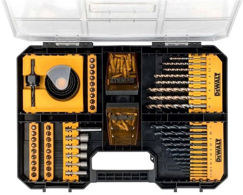 Accessoires Dewalt Ensemble de 100 vis, perceuse et scie cloche | dt71569-qz