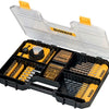 Accessoires Dewalt Ensemble de 100 vis, perceuse et scie cloche | dt71569-qz