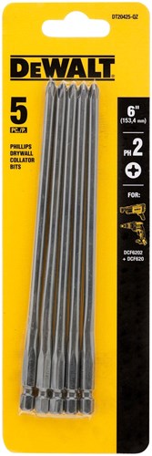 Accessoires Dewalt Embout à vis pour plaques de plâtre 156 mm ph2 - dt20425-qz