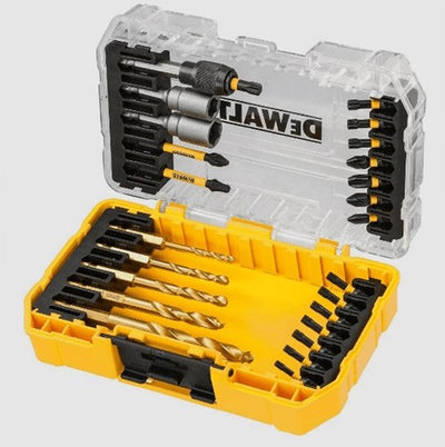 Accessoires Dewalt Ensemble de 25 forets et embouts de vis Flextorq | dans un cas difficile - dt70735t-qz