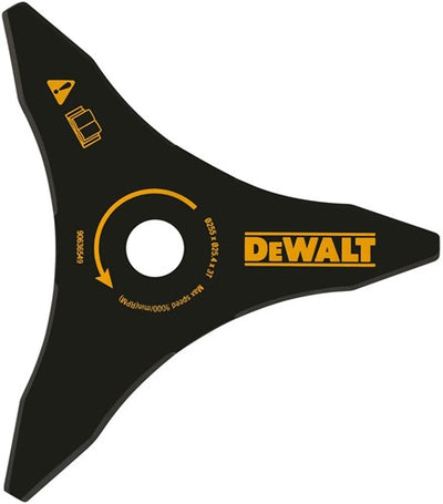 Dewalt accessoires accessoire débroussailleuse 54v xr flexvolt - lame 3 couteaux 25cm - dt20653-qz