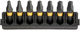 Jeu d'embouts d'accessoires Imp Dewalt | titulaire + acte de torsion | 25mm | sq1 x2, sq2 x3, sq3 x2 - dt70815-qz
