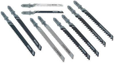 Cassette d'accessoires Dewalt, 10 pièces, lames de scie sauteuse pour le bois - dt2290-qz