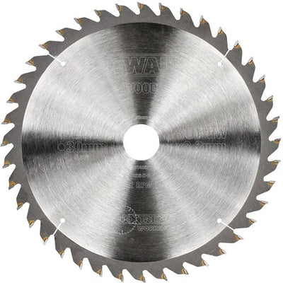 Accessoires Dewalt lame de scie circulaire 235x30x40t, dents alternées, positif 10°, encoche 3,0mm - dt4067-qz