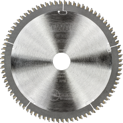 Accessoires Dewalt lame de scie circulaire s40 216x30x80t - dt4286-qz