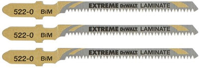 Accessoires Dewalt lame de scie sauteuse bim extreme pour courbures courtes en bois et stratifié (t101aof) - dt2081-qz