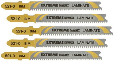 Accessoires Dewalt lame de scie sauteuse bim extreme pour un sciage rapide du bois et du stratifié (t101bif) - dt2080-qz