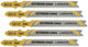 Accessoires Dewalt lame de scie sauteuse bim extreme pour un sciage rapide du bois et du stratifié (t101bif) - dt2080-qz