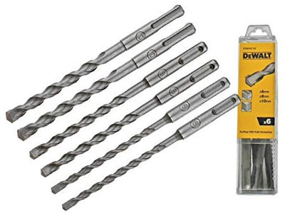 Dewalt accessoires dt60302 sds-plus jeu de forets sds-plus 6 pièces - dt60302-qz