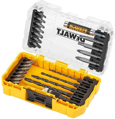 Accessoires Dewalt dt70708-qz | Jeu de forets et d'embouts de 25 pièces dans une cassette robuste - dt70708-qz