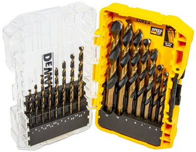 Accessoires Dewalt dt70729-qz | Jeu de forets à métaux HSS-G de 23 pièces | dans un étui rigide - dt70729-qz