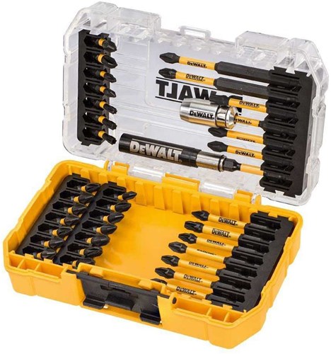 Accessoires Dewalt dt70731t-qz | Jeu d'embouts de tournevis flextorq de 37 pièces - dt70731t-qz