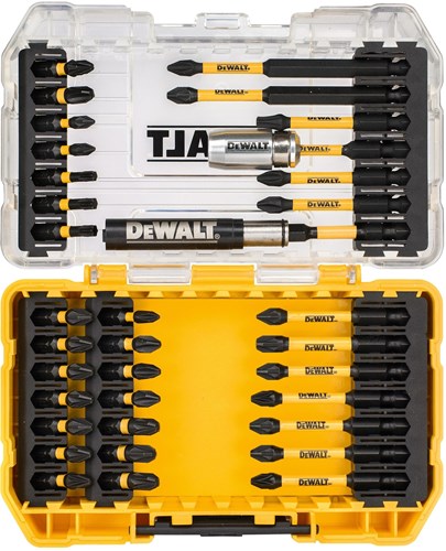 Accessoires Dewalt dt70731t-qz | Jeu d'embouts de tournevis flextorq de 37 pièces - dt70731t-qz