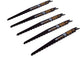 Accessoires Dewalt dt99555-qz xr 203mm 6tpi lames de scie alternative (5 pièces) - dt99555-qz