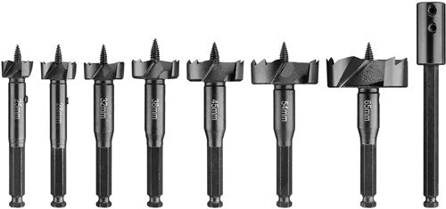 Ensemble de forets à bois accessoires Dewalt | y compris rallonge | 8 pièces - dt4593-qz