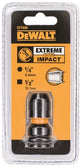 Imp Dewalt Accessories Act Adaptateur d'écrou à impact 1 2 à 1 4 hex - dt7508-qz